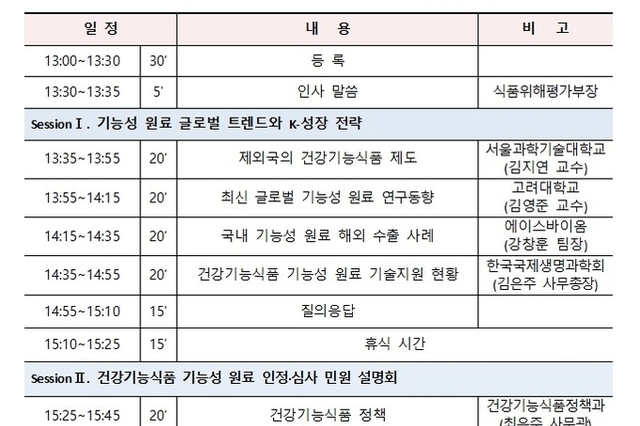 오는 8월 26일, ‘건강기능식품 컨퍼런스’ 개최