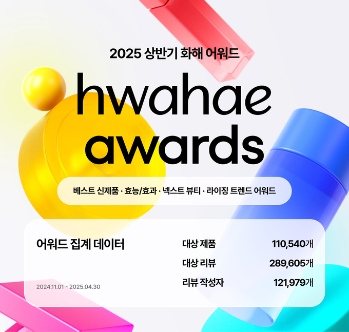 화해글로벌, '2025 상반기 화해 어워드' 수상 제품 616개 발표