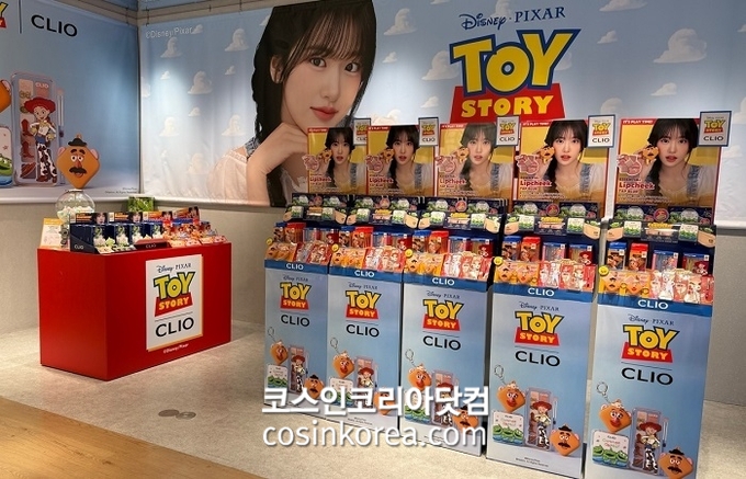 클리오, ‘토이스토리’ 컬래버 에디션 일본 1200개 매장 입점