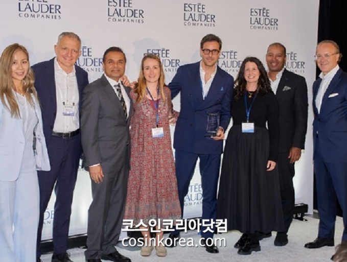 인터코스, 에스티 로더 컴퍼니즈의 ‘협업 및 혁신’ 부문 수상